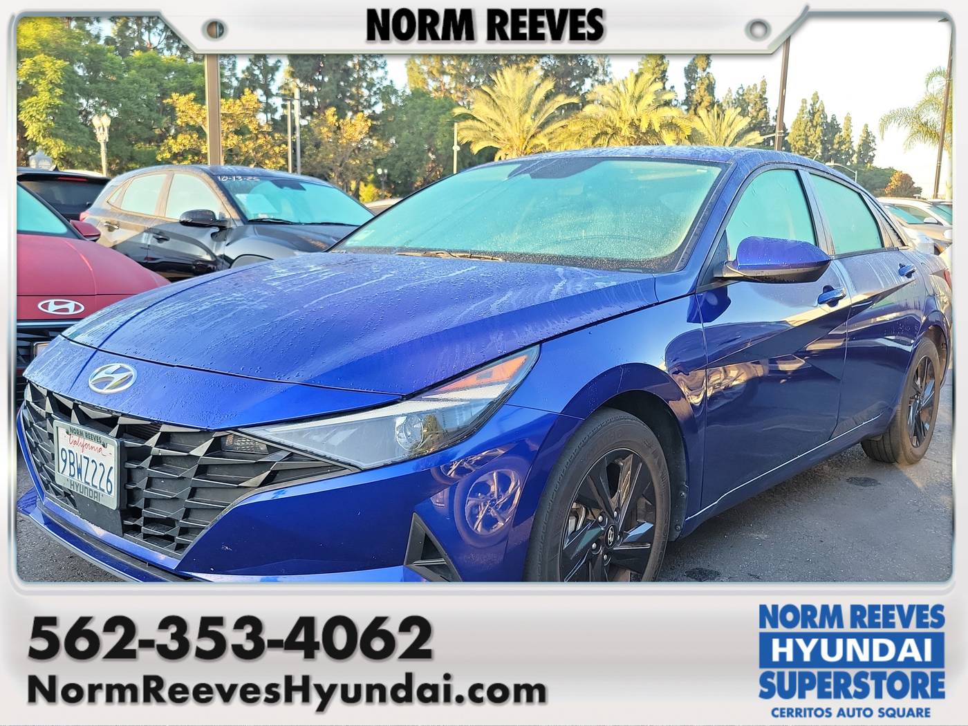 2022 Hyundai Elantra SEL — Sedan — 60,955 mi — Cerritos, CA