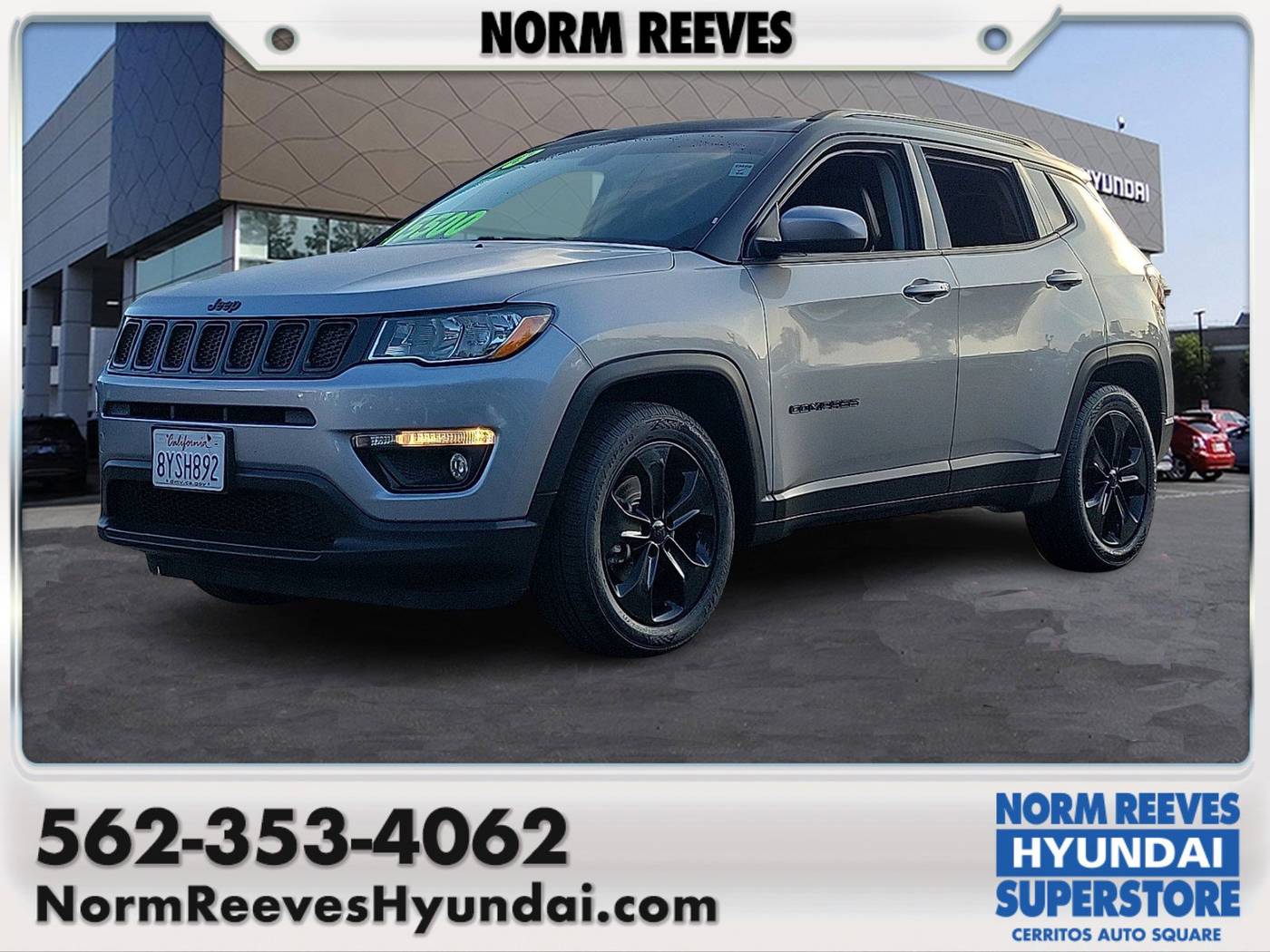 2018 Jeep Compass Altitude — SUV — 73,394 mi — Cerritos, CA