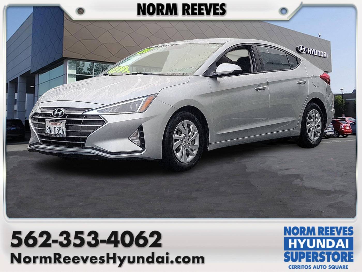 2020 Hyundai Elantra SE — Sedan — 53,855 mi — Cerritos, CA