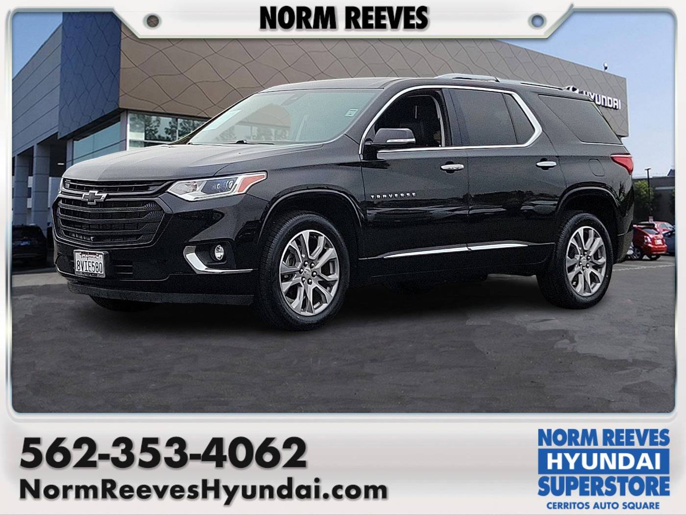 2020 Chevrolet Traverse Premier — SUV — 34,359 mi — Cerritos, CA