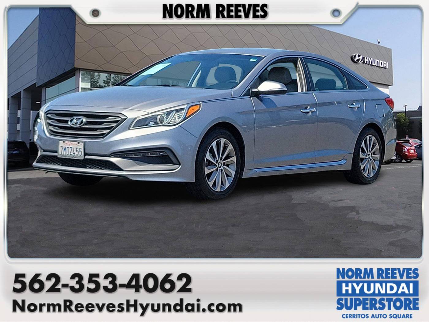 2015 Hyundai Sonata Sport — Sedan — 115,237 mi — Cerritos, CA