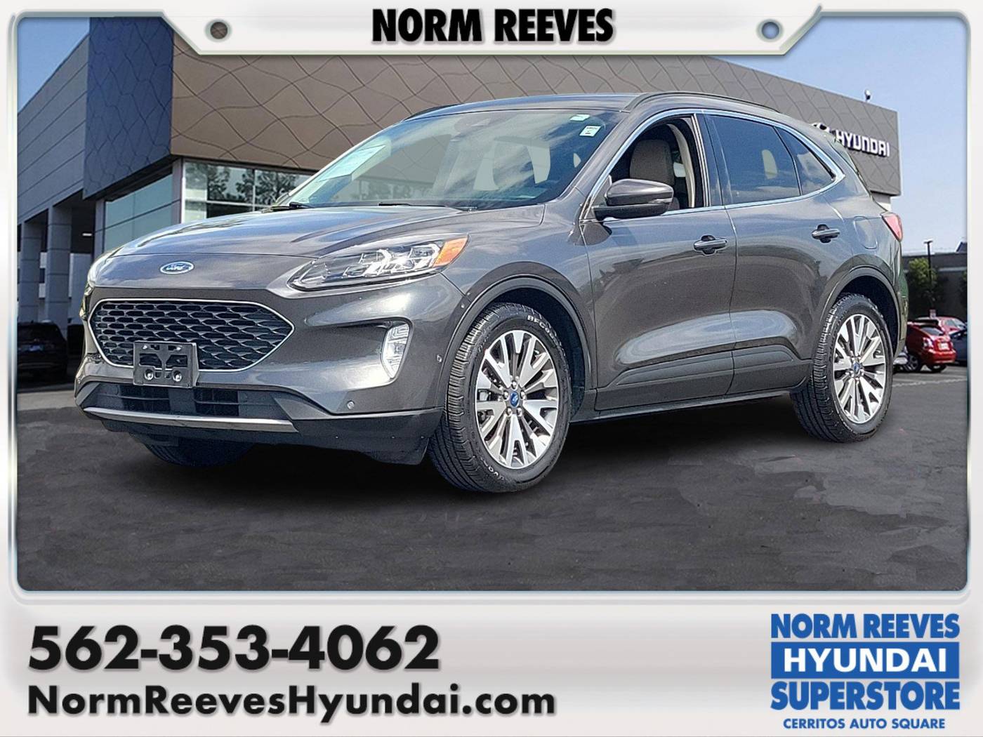 2020 Ford Escape Hybrid Titanium — SUV — 68,581 mi — Cerritos, CA