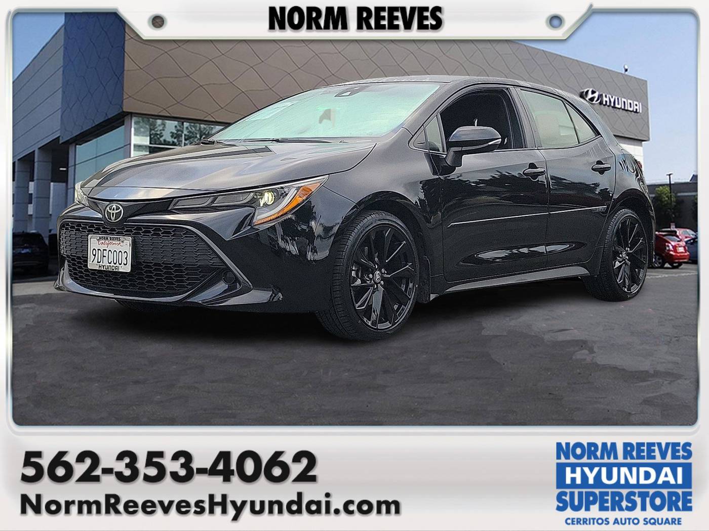 2022 Toyota Corolla Hatchback Nightshade — Hatchback — 41,576 mi — Cerritos, CA