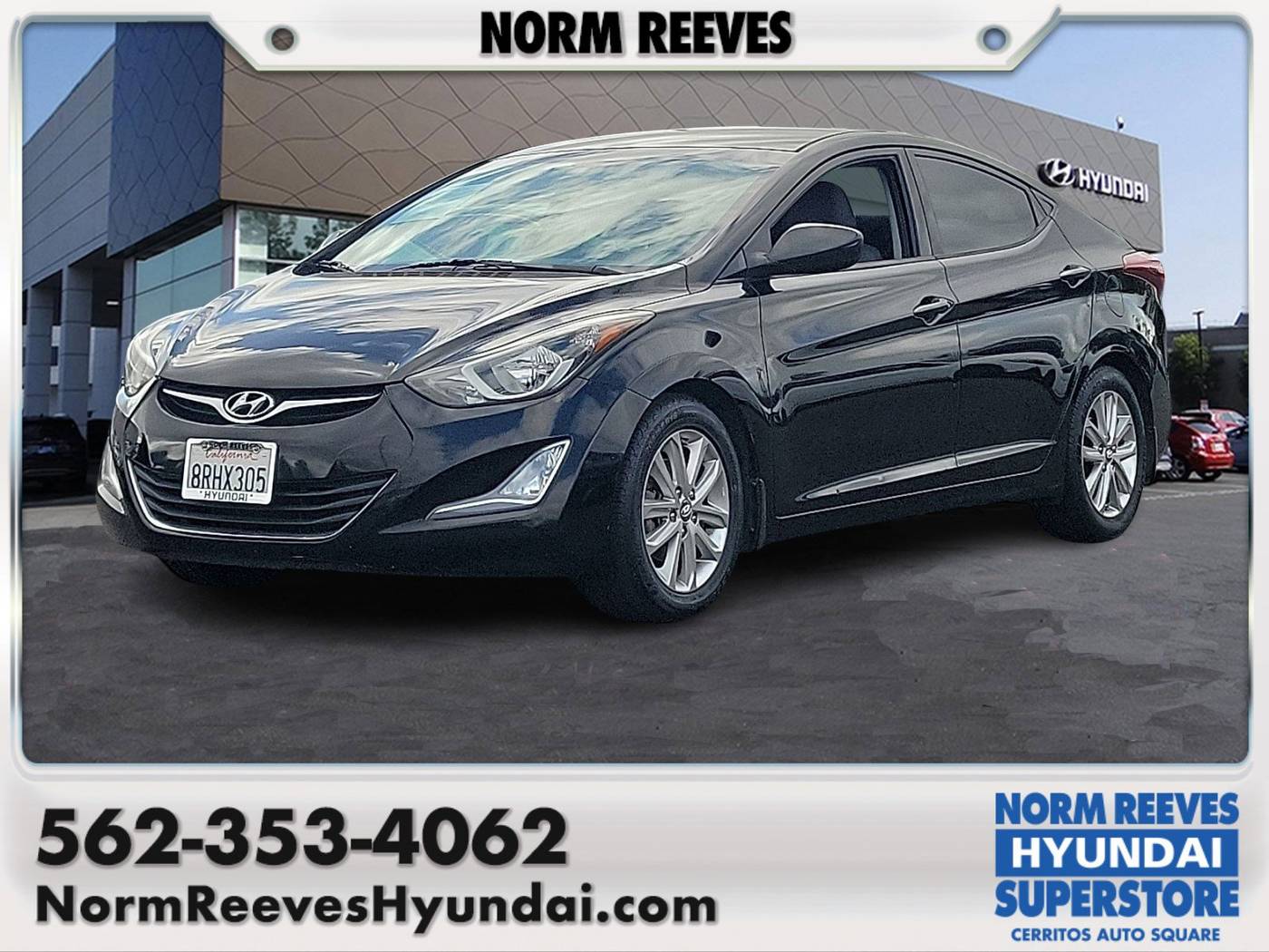 2015 Hyundai Elantra SE — Sedan — 75,818 mi — Cerritos, CA