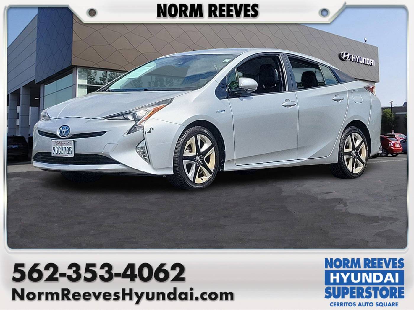 2016 Toyota Prius Four — Hatchback — 113,432 mi — Cerritos, CA