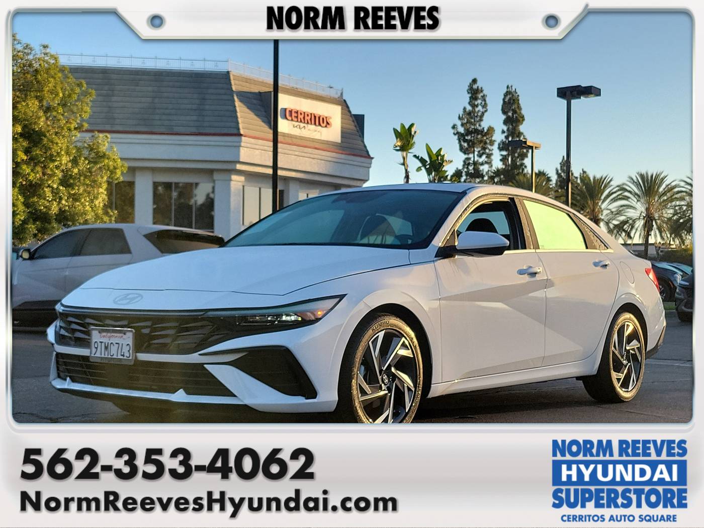 2025 Hyundai Elantra SEL Convenience — Sedan — 6,419 mi — Cerritos, CA