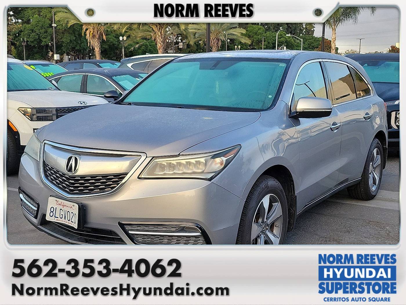 2016 Acura MDX Base — SUV — 95,136 mi — Cerritos, CA