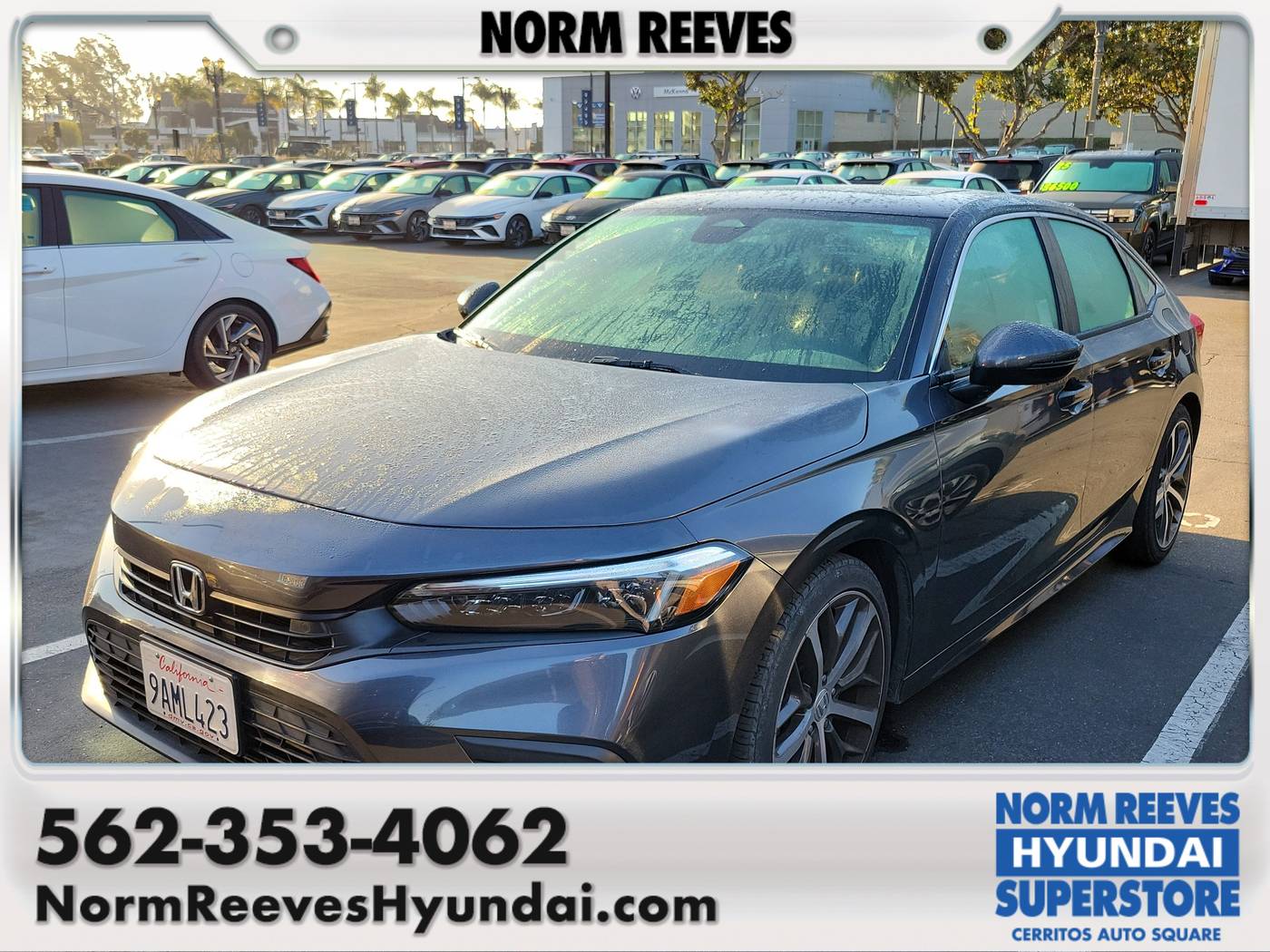 2022 Honda Civic Touring — Sedan — 52,635 mi — Cerritos, CA