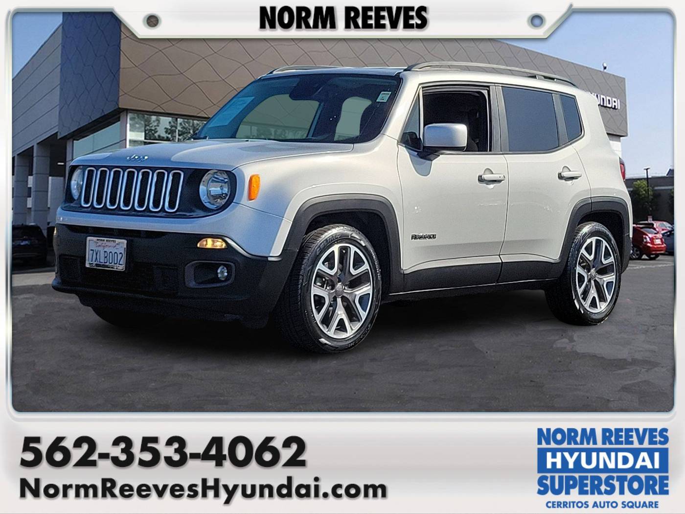2016 Jeep Renegade Latitude — SUV — 80,977 mi — Cerritos, CA