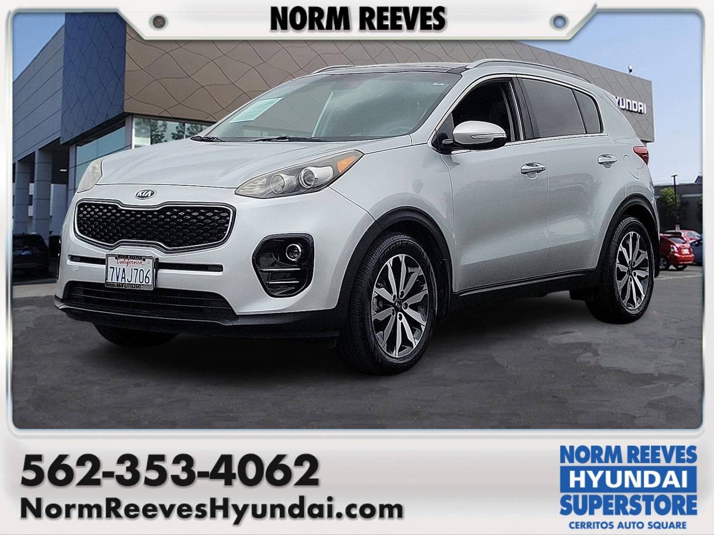 2017 Kia Sportage EX — SUV — 100,259 mi — Cerritos, CA