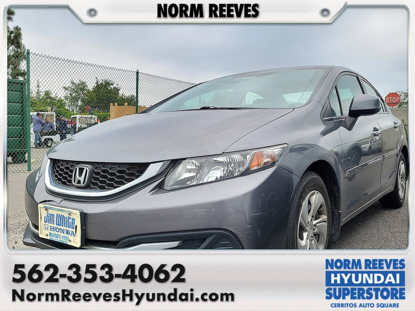 2013 Honda Civic LX — Sedan — 84,764 mi — Cerritos, CA