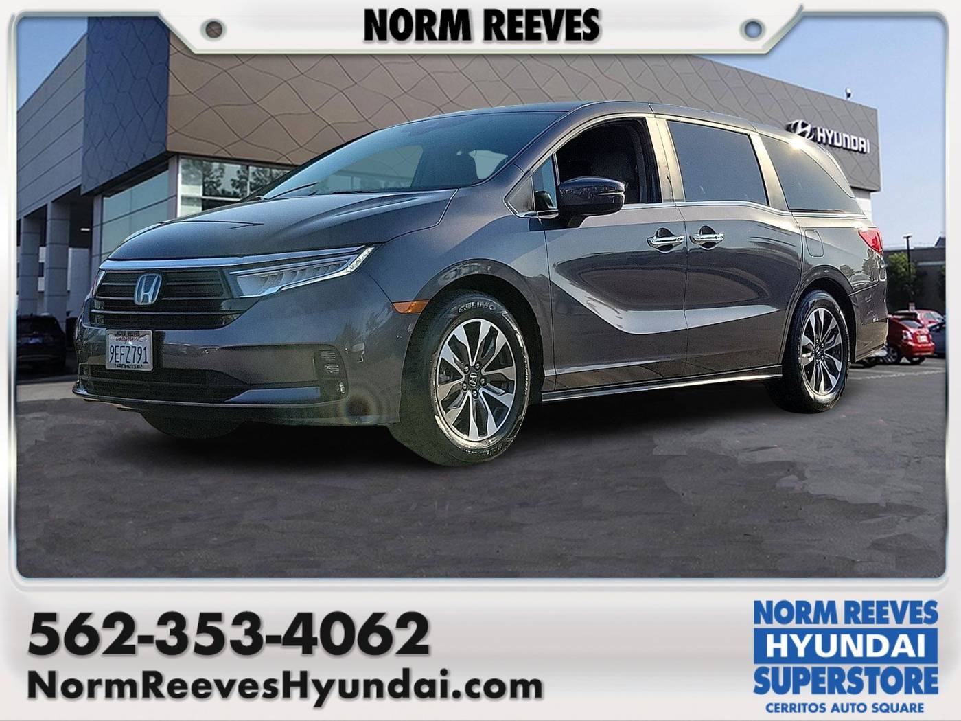 2023 Honda Odyssey EX-L — Minivan — 36,007 mi — Cerritos, CA