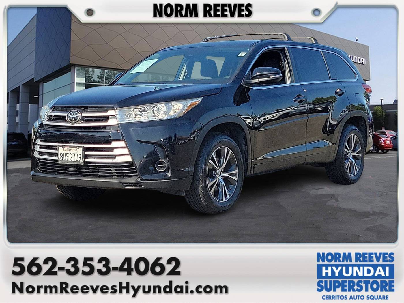 2019 Toyota Highlander LE — SUV — 103,077 mi — Cerritos, CA