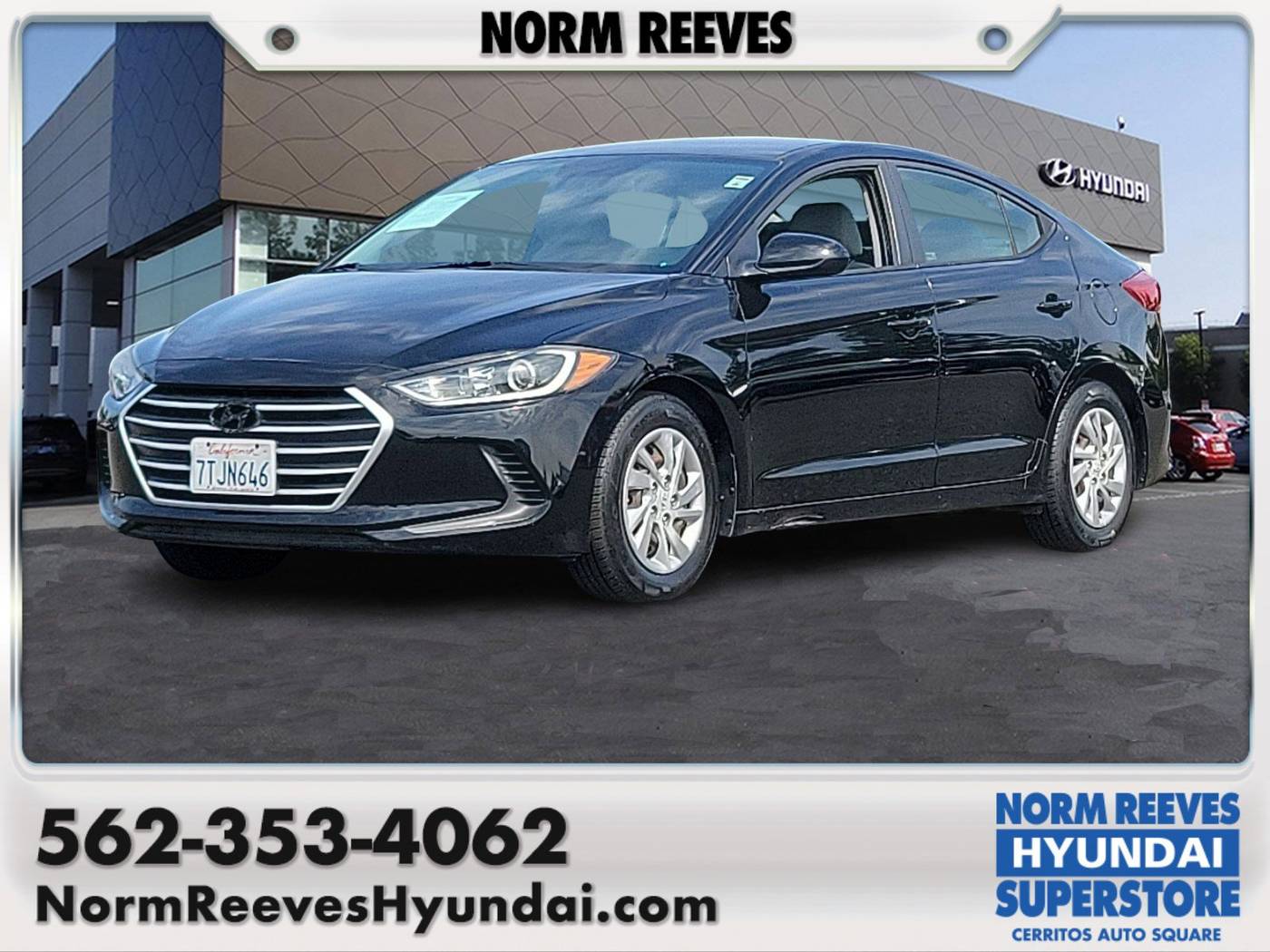 2017 Hyundai Elantra SE — Sedan — 72,281 mi — Cerritos, CA