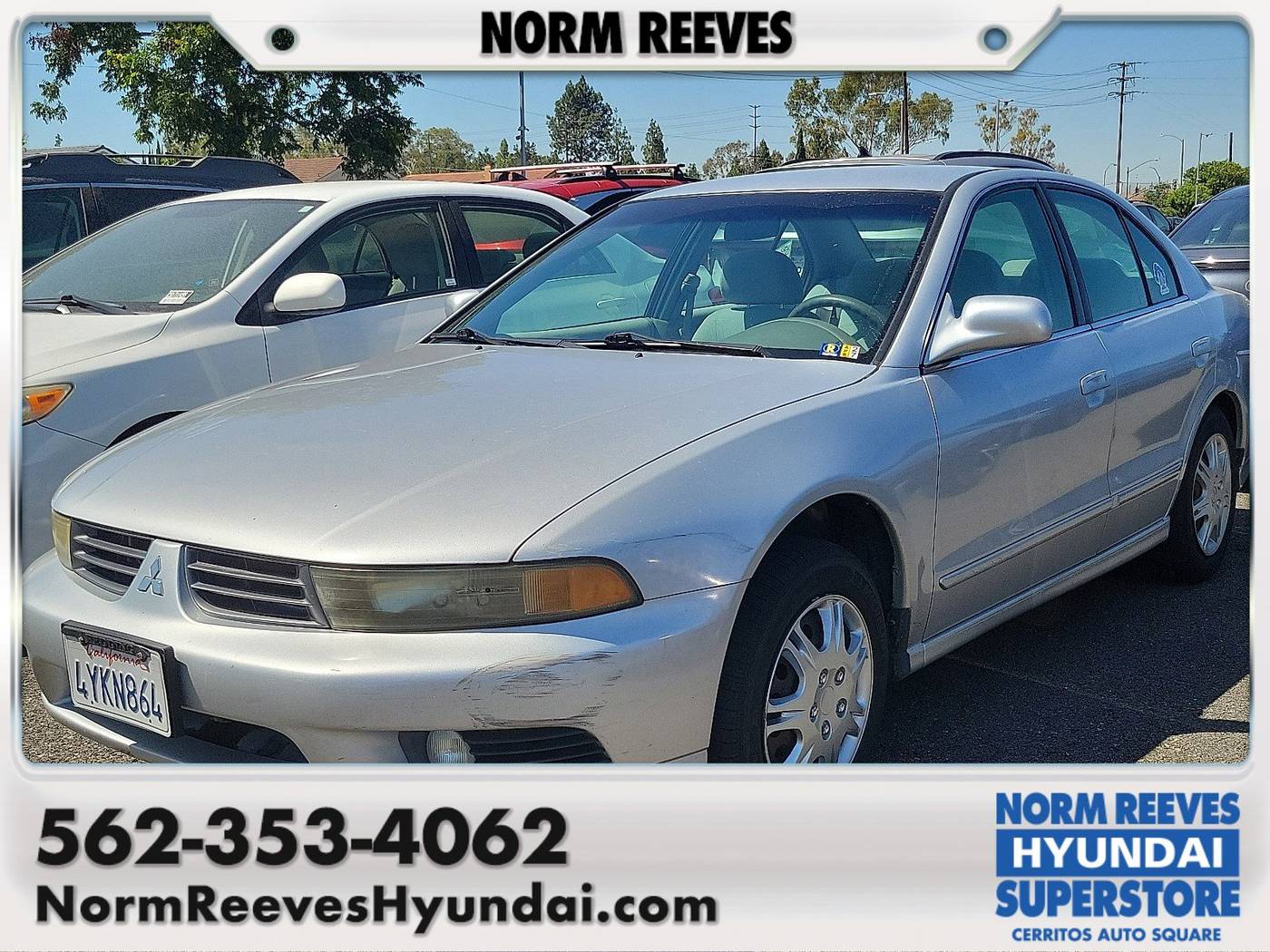 2002 Mitsubishi Galant ES — Sedan — 216,336 mi — Cerritos, CA