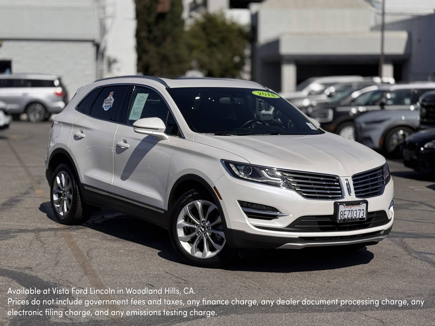 2018 Lincoln MKC Select — SUV — 33,882 mi — Woodland Hills, CA