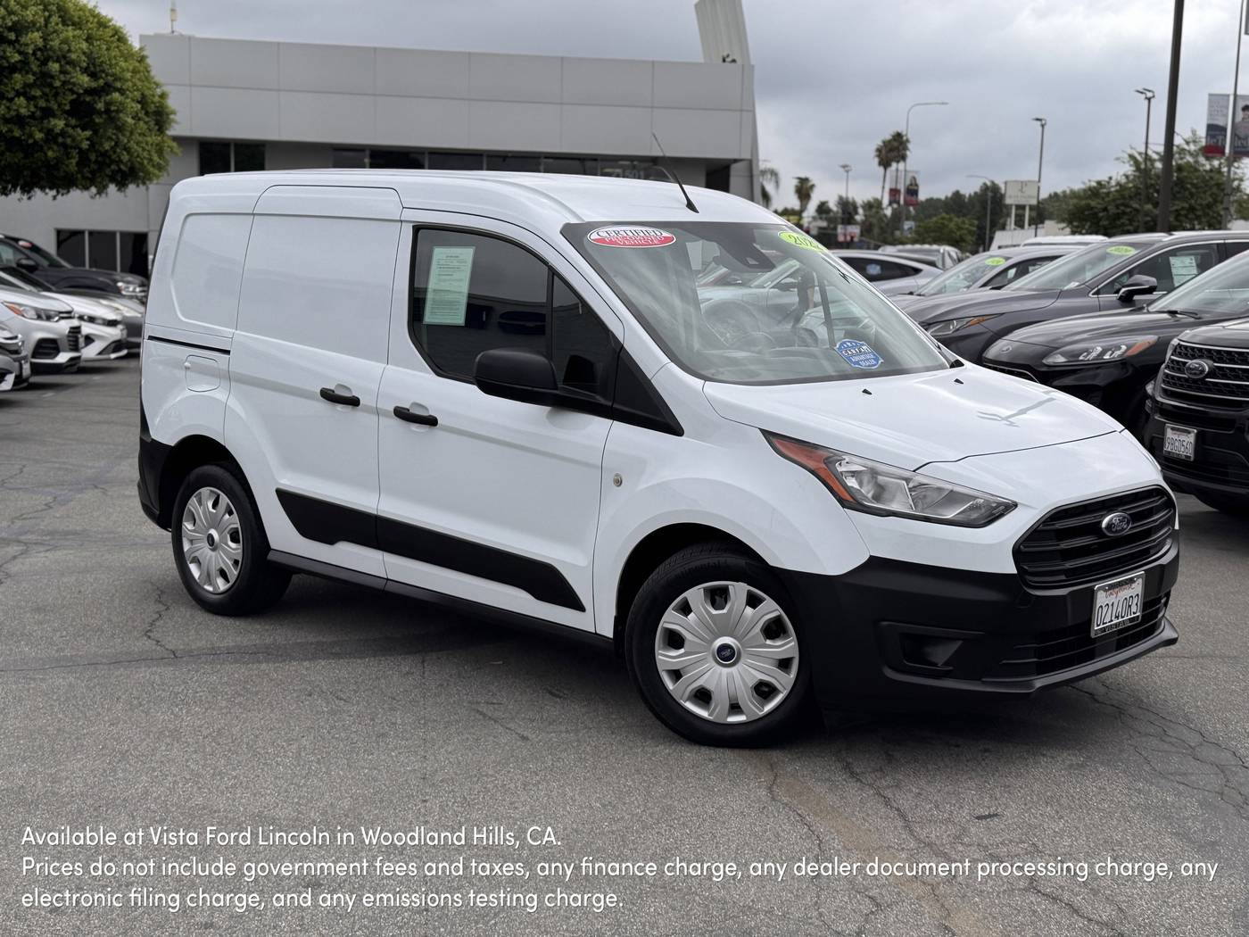 2022 Ford Transit Connect Van XL — Cargo Van — 12,649 mi — Woodland Hills, CA