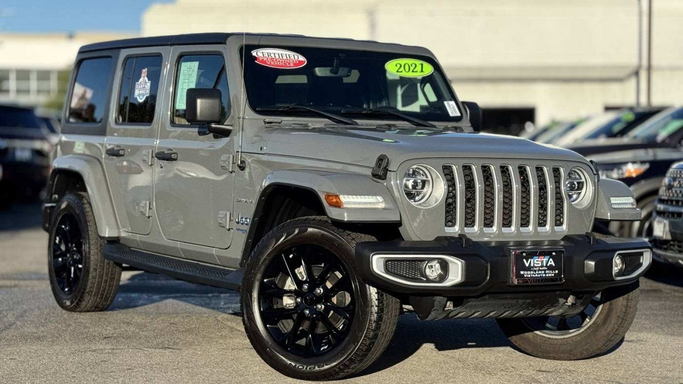 2021 Jeep Wrangler Sahara 4xe — SUV — 63,490 mi — Woodland Hills, CA
