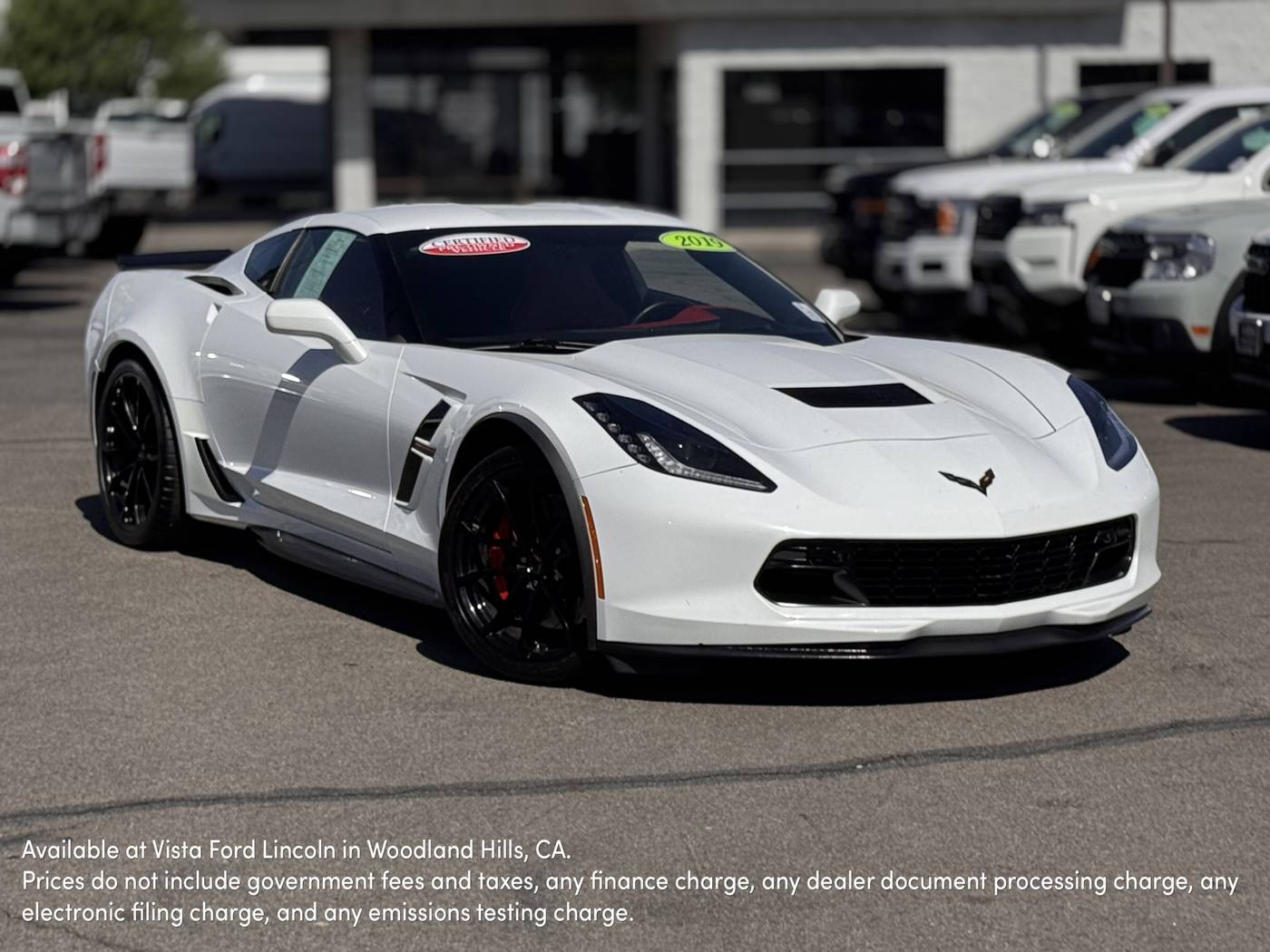 2019 Chevrolet Corvette Grand Sport 2LT — Coupe — 55,779 mi — Woodland Hills, CA