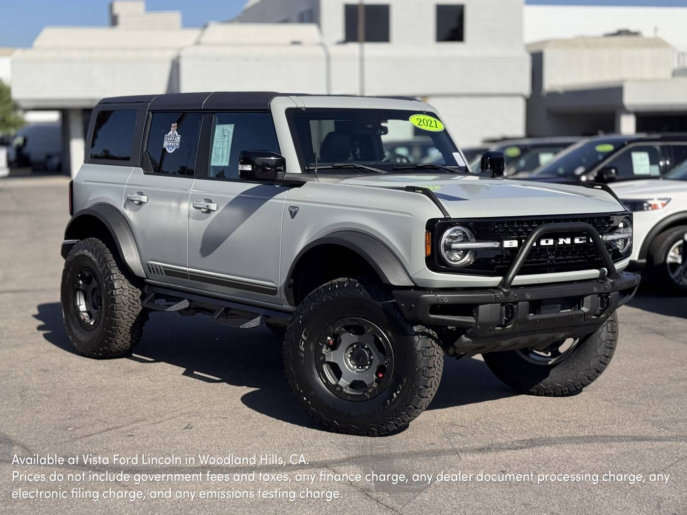 2021 Ford Bronco First Edition — SUV — 49,609 mi — Woodland Hills, CA