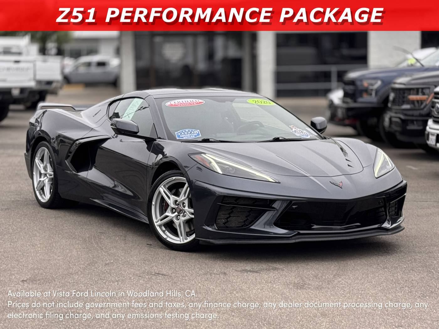 2020 Chevrolet Corvette 3LT — Coupe — 15,387 mi — Woodland Hills, CA
