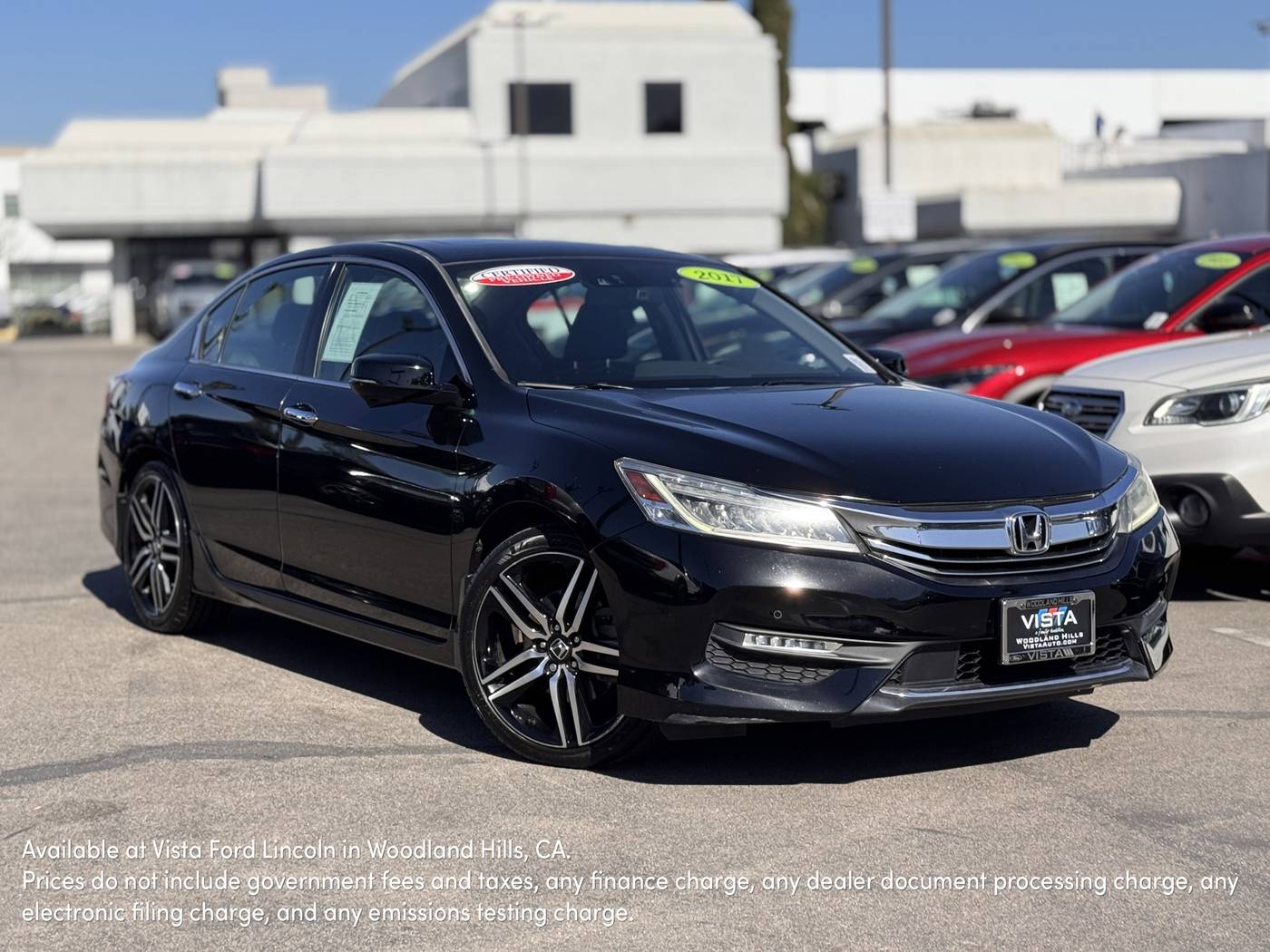 2017 Honda Accord Touring — Sedan — 31,795 mi — Woodland Hills, CA