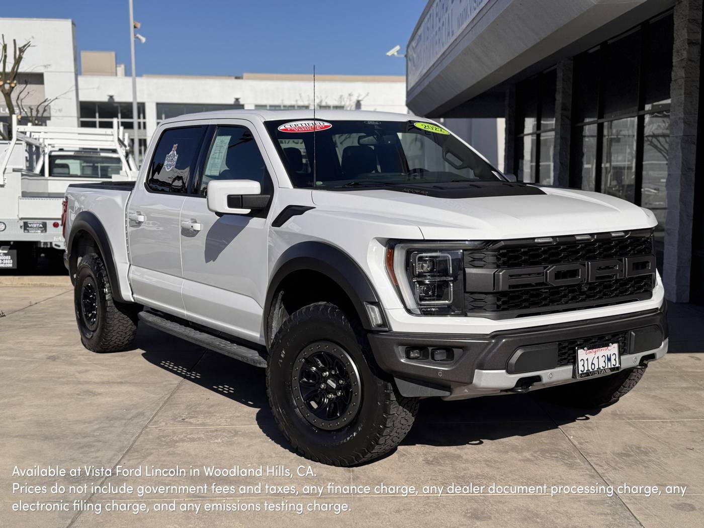 2022 Ford F-150 Raptor — Pickup Truck — 68,964 mi — Woodland Hills, CA