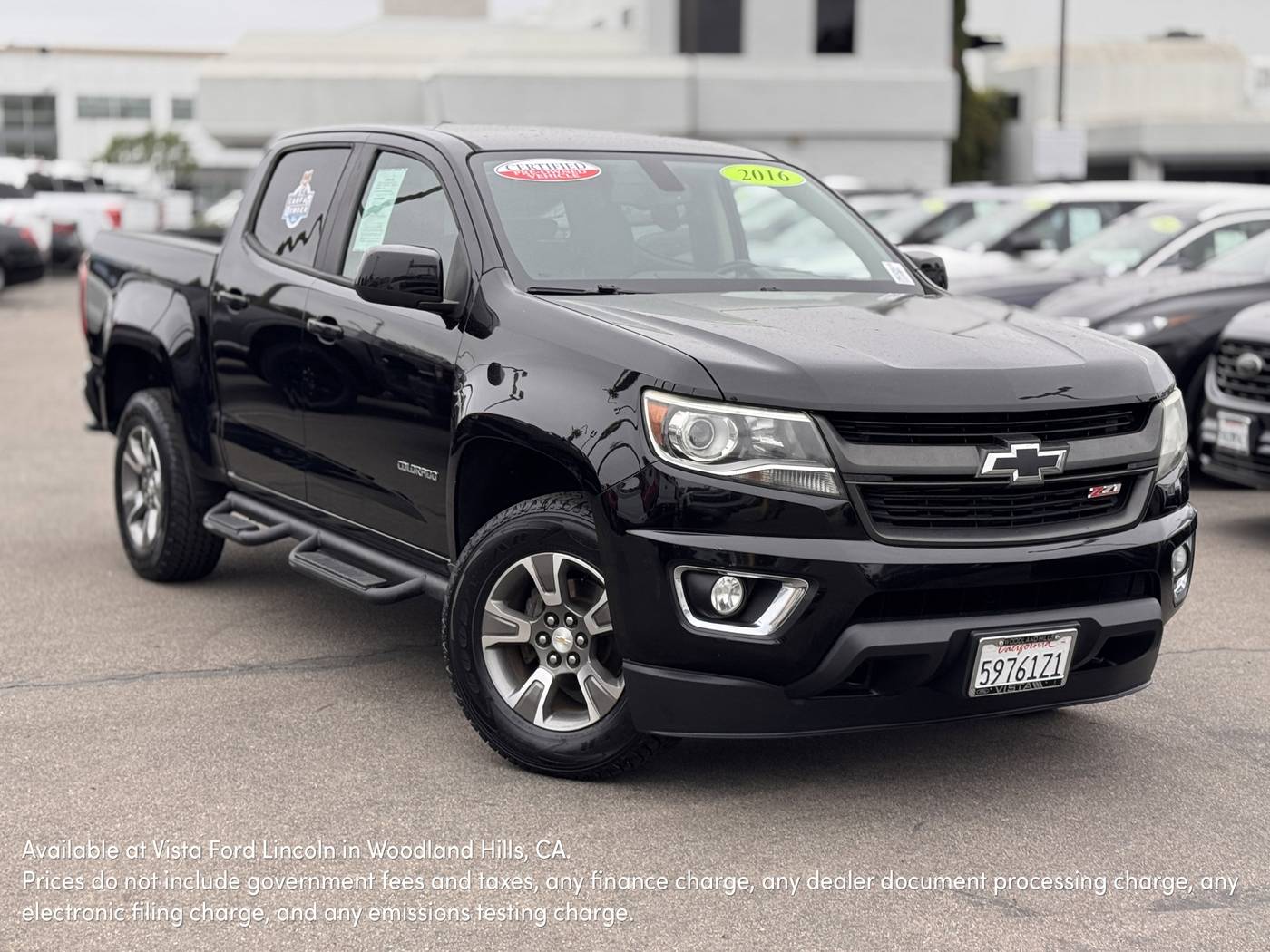 2016 Chevrolet Colorado Z71 — Pickup Truck — 98,017 mi — Woodland Hills, CA