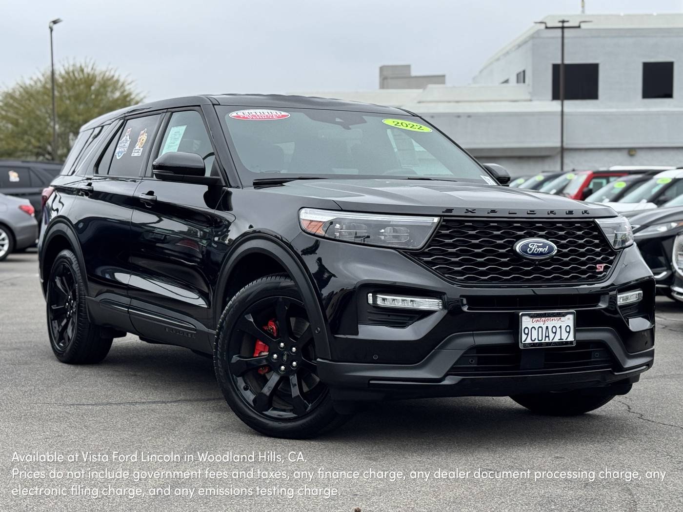 2022 Ford Explorer ST — SUV — 23,293 mi — Woodland Hills, CA