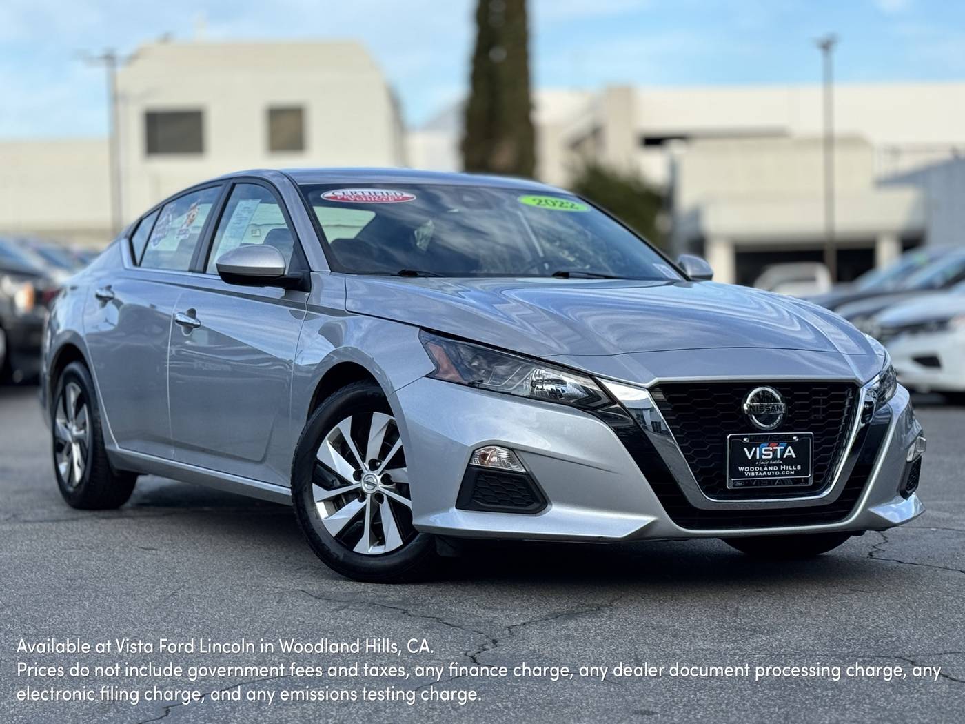 2022 Nissan Altima S — Sedan — 19,762 mi — Woodland Hills, CA
