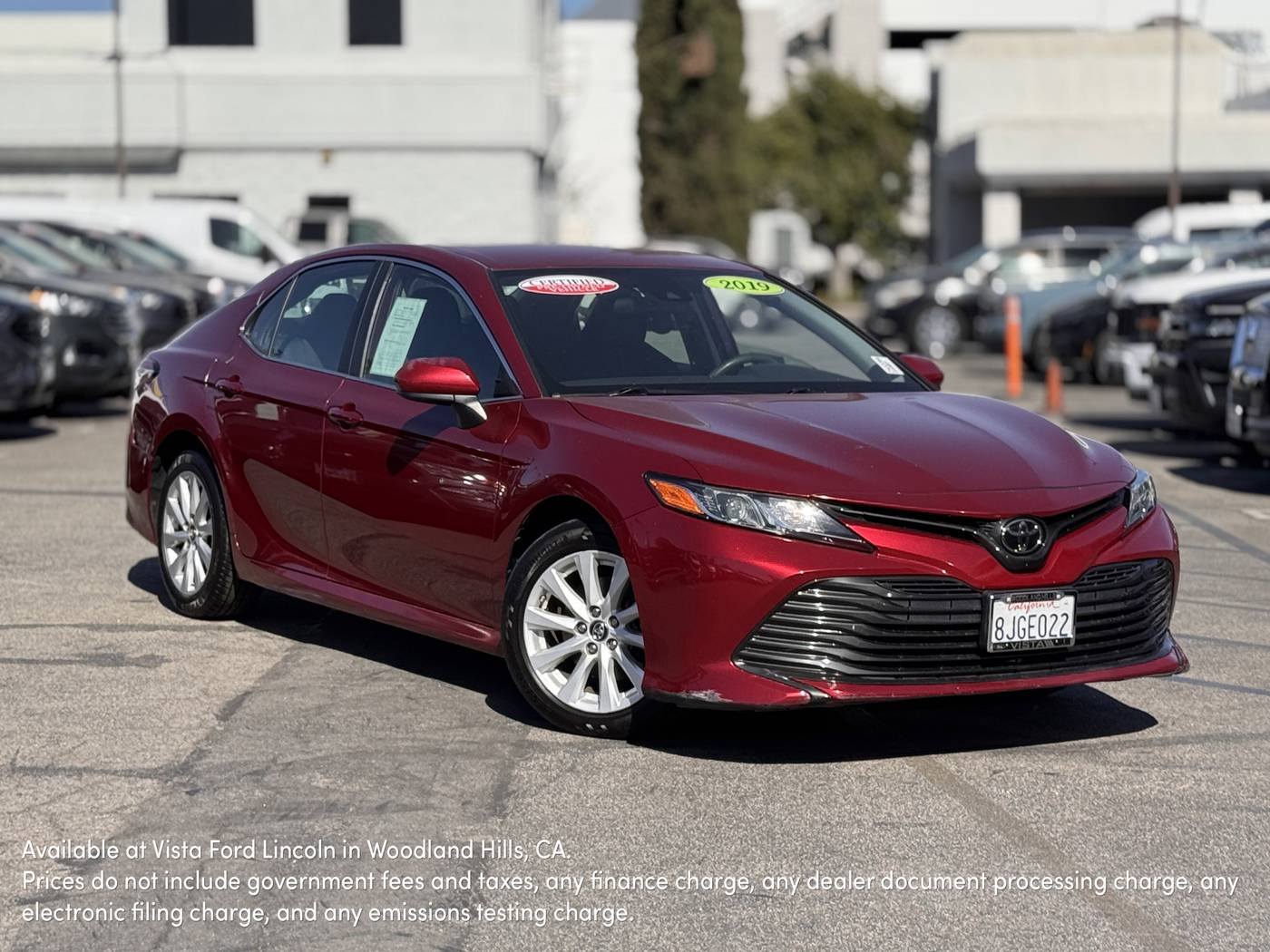 2019 Toyota Camry LE — Sedan — 67,024 mi — Woodland Hills, CA