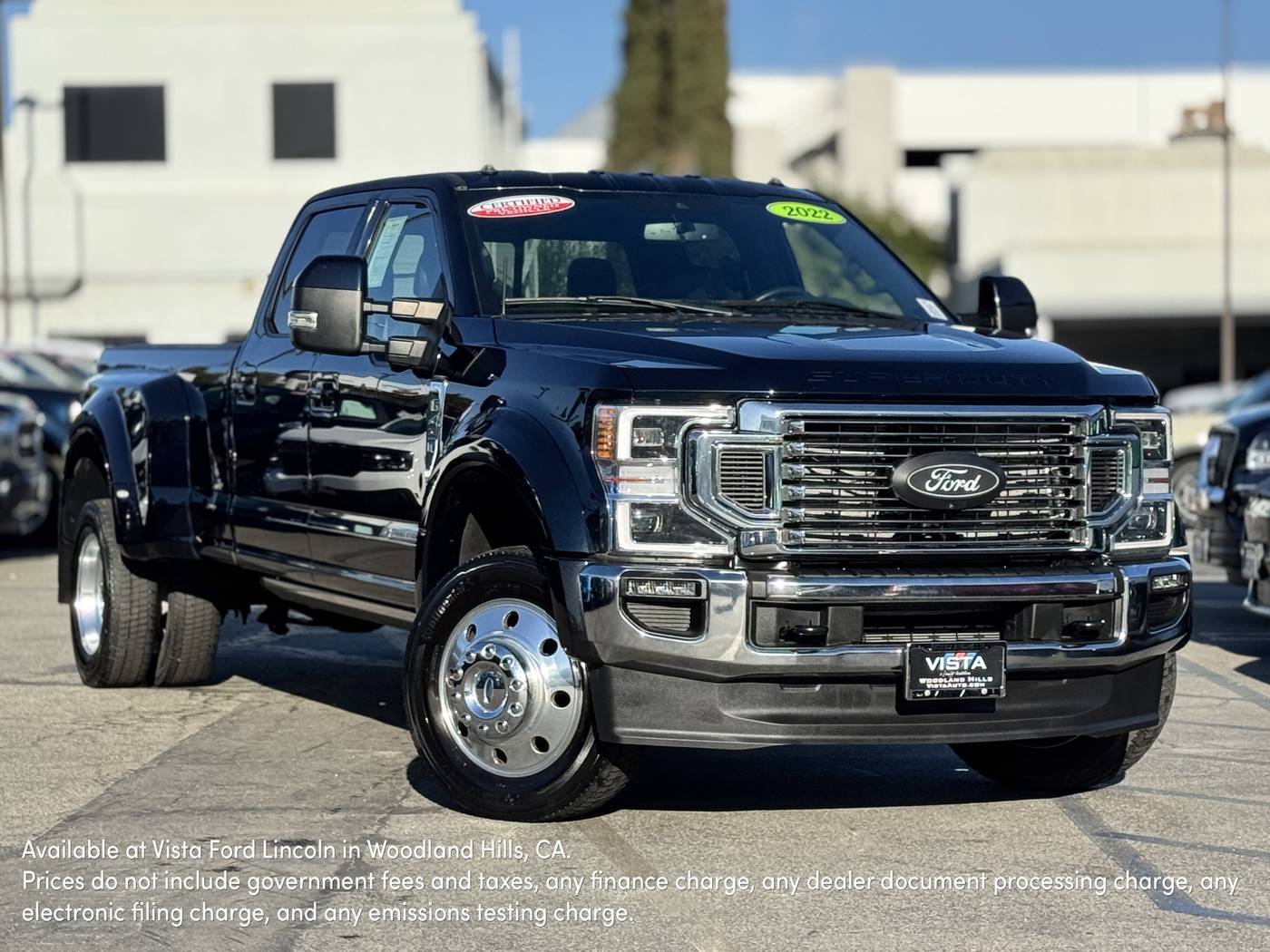 2022 Ford Super Duty F-450 LARIAT — Pickup Truck — 25,327 mi — Woodland Hills, CA
