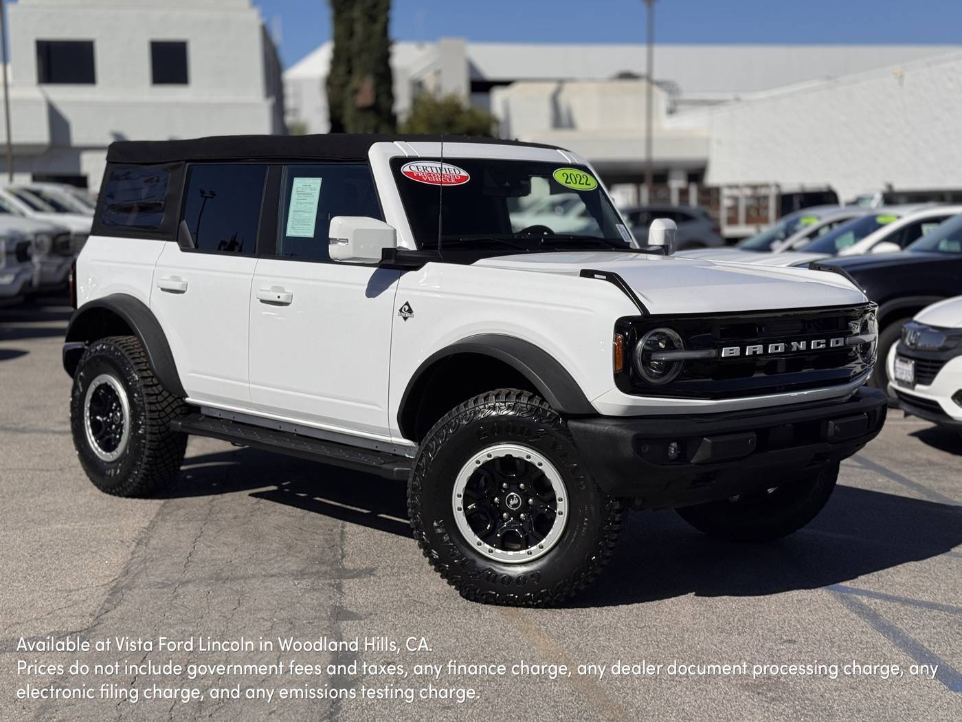 2022 Ford Bronco Base — SUV — 48,525 mi — Woodland Hills, CA