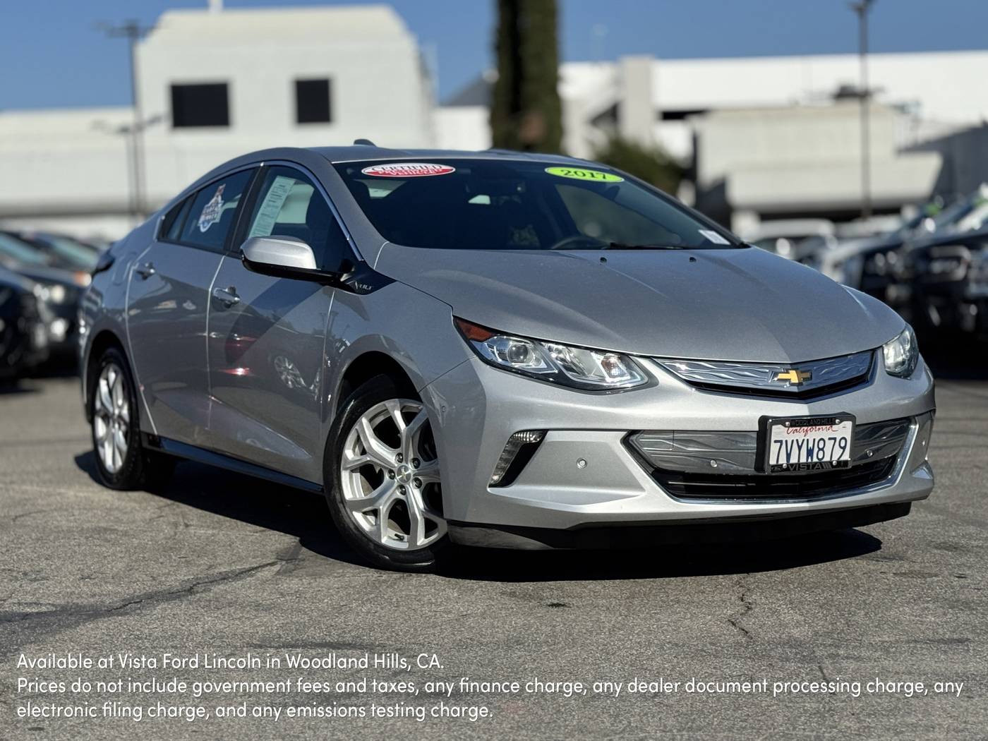2017 Chevrolet Volt Premier — Sedan — 36,788 mi — Woodland Hills, CA
