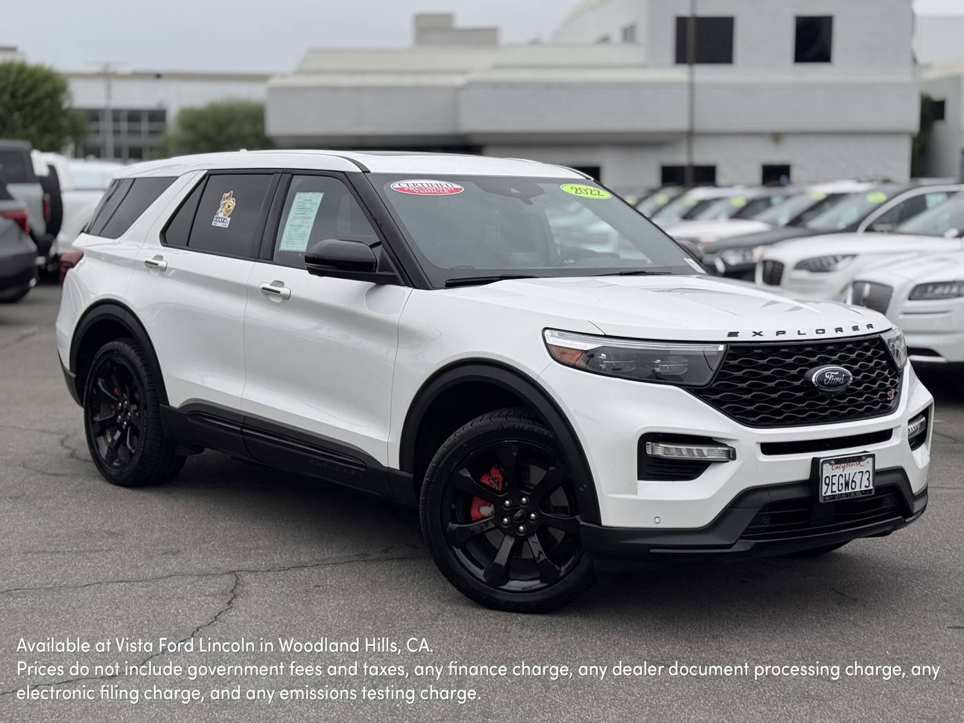 2022 Ford Explorer ST — SUV — 57,846 mi — Woodland Hills, CA