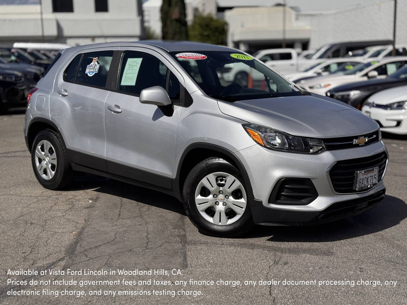 2017 Chevrolet Trax LS — SUV — 88,120 mi — Woodland Hills, CA