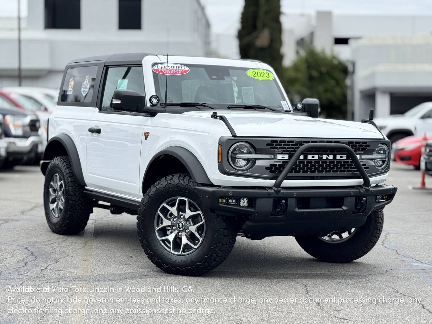 2023 Ford Bronco Badlands — SUV — 1,073 mi — Woodland Hills, CA