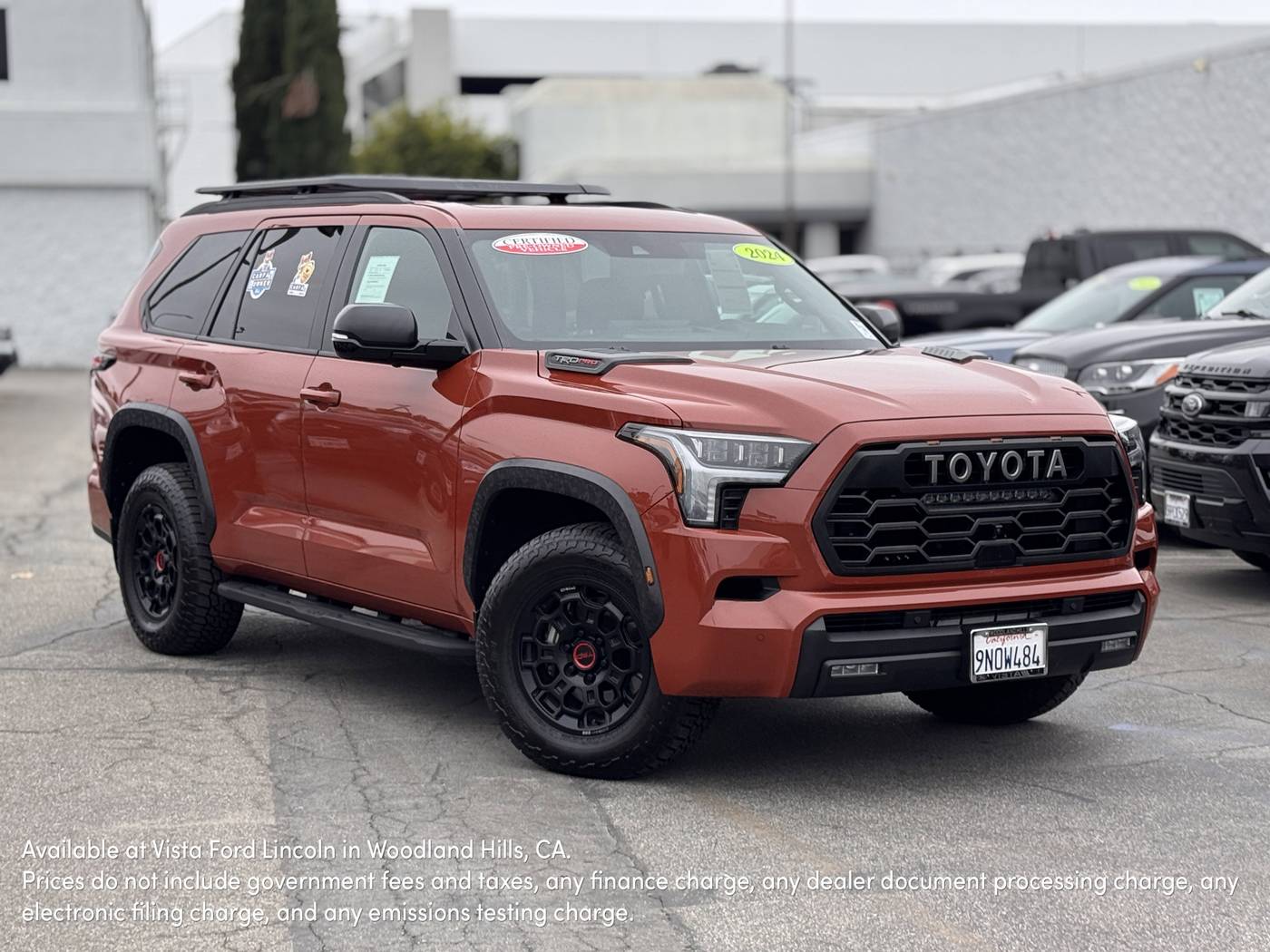 2024 Toyota Sequoia TRD Pro — SUV — 10,851 mi — Woodland Hills, CA