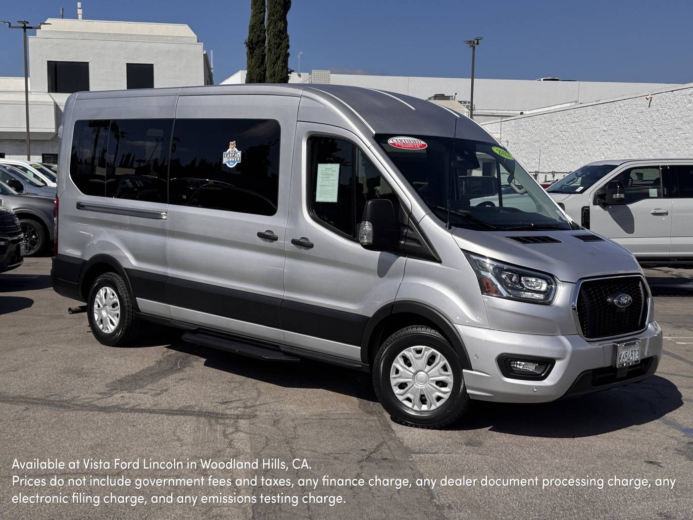 2023 Ford Transit Passenger Wagon T-350 XLT — Passenger Van — 15,407 mi — Woodland Hills, CA