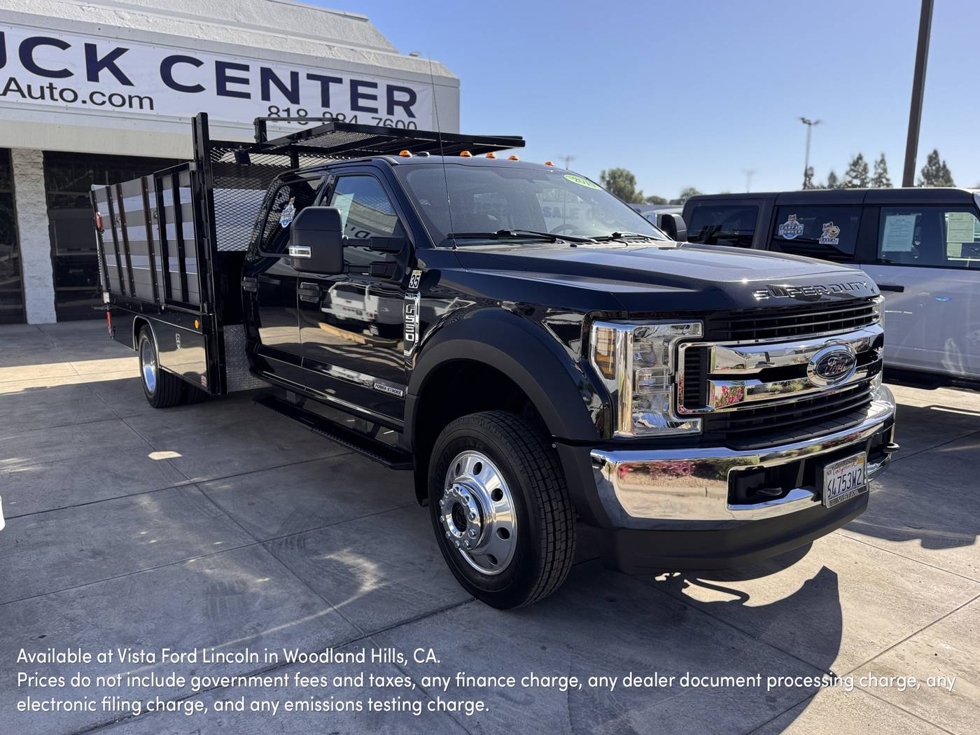 2019 Ford Super Duty F-550 Chassis Cab XL — Chassis Cab Truck — 62,689 mi — Woodland Hills, CA