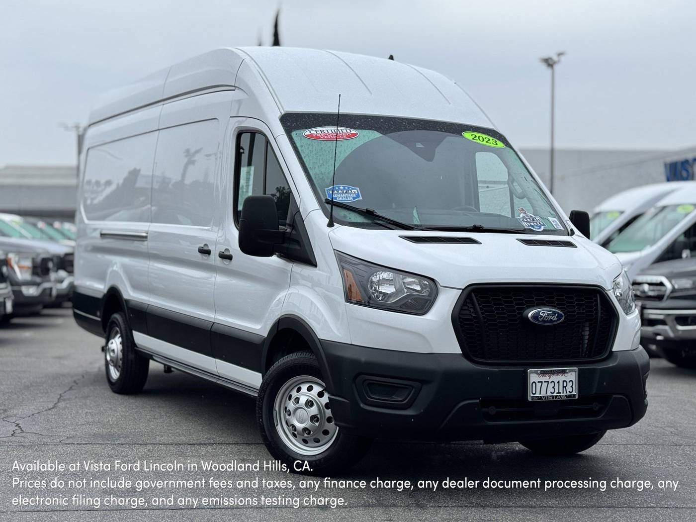 2023 Ford Transit Cargo Van T-250 — Cargo Van — 17,156 mi — Woodland Hills, CA