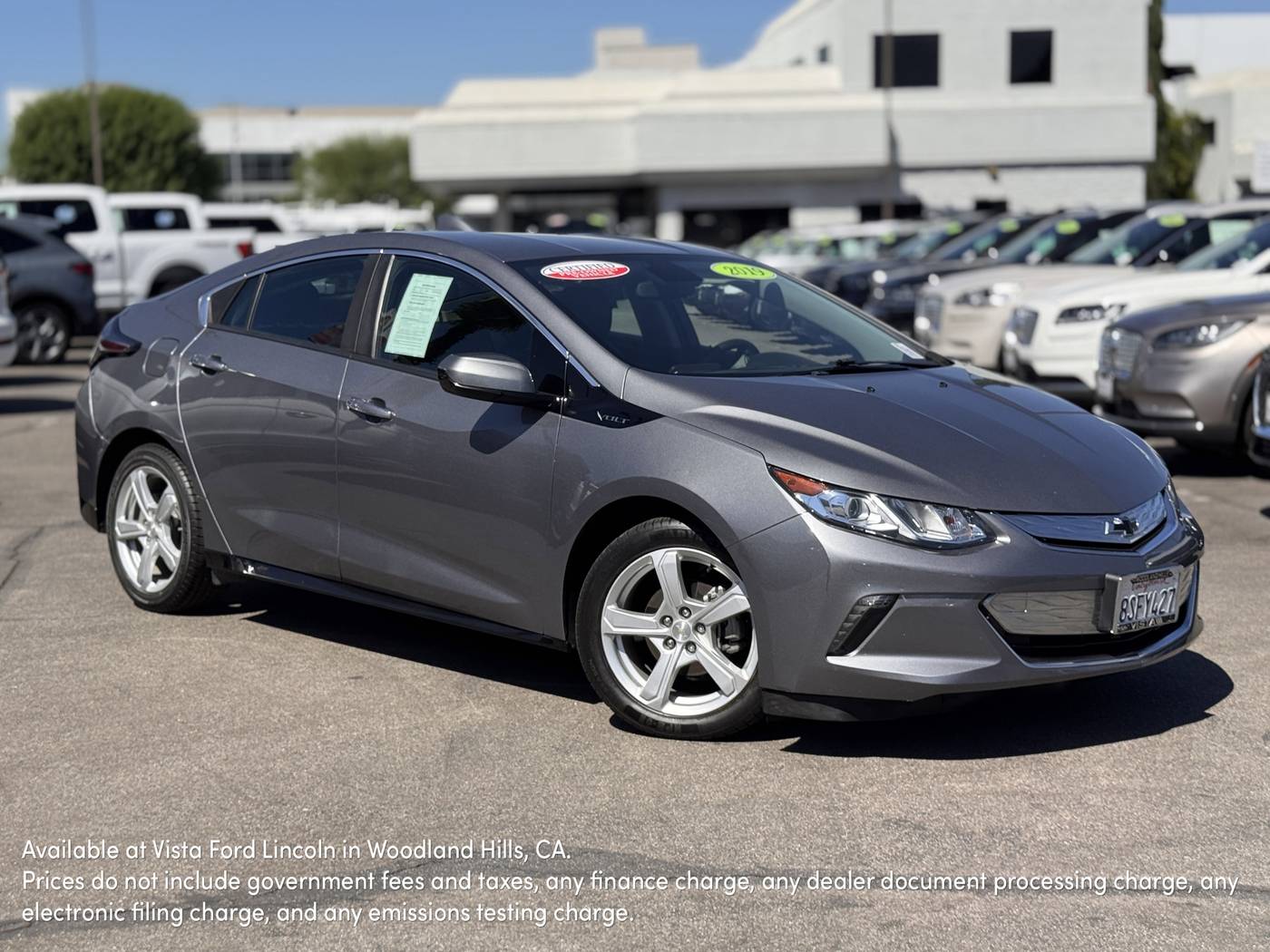 2019 Chevrolet Volt LT — Sedan — 85,603 mi — Woodland Hills, CA