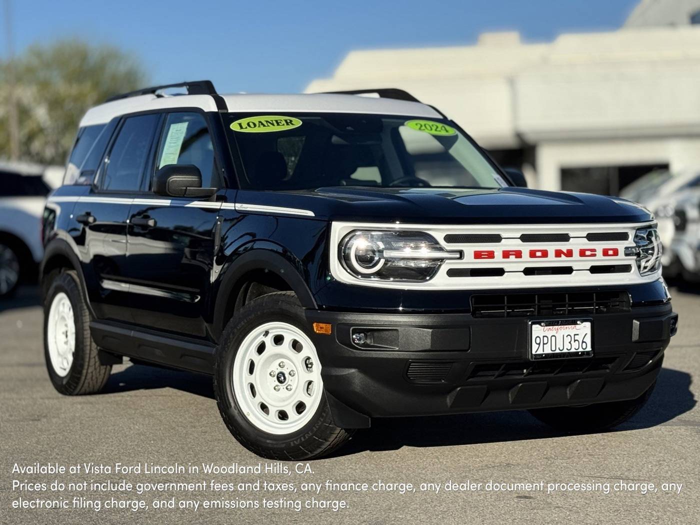 2024 Ford Bronco Sport Heritage — SUV — 4,046 mi — Woodland Hills, CA