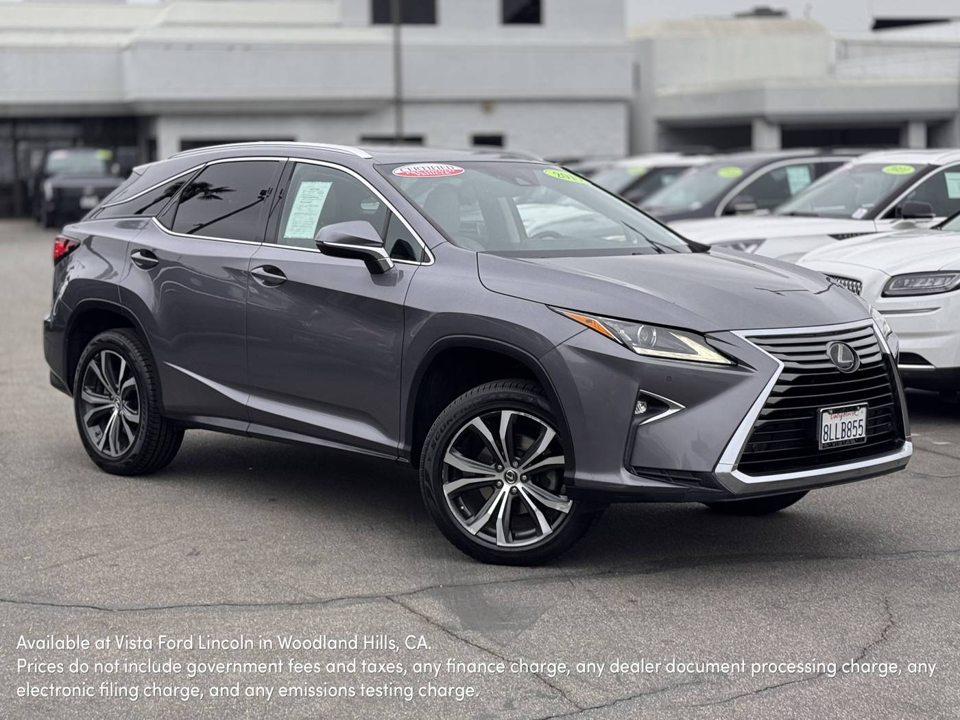 2019 Lexus RX RX 350 — SUV — 65,640 mi — Woodland Hills, CA