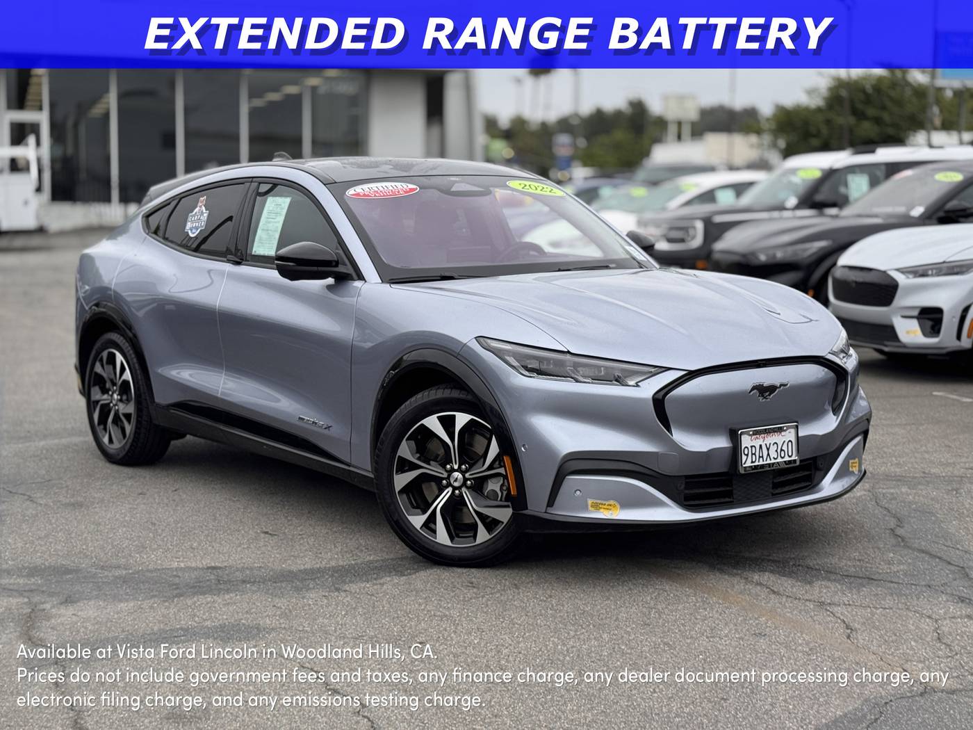 2022 Ford Mustang Mach-E Premium — SUV — 34,816 mi — Woodland Hills, CA