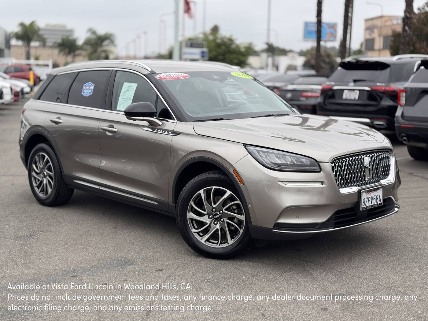 2021 Lincoln Corsair Standard — SUV — 25,463 mi — Woodland Hills, CA