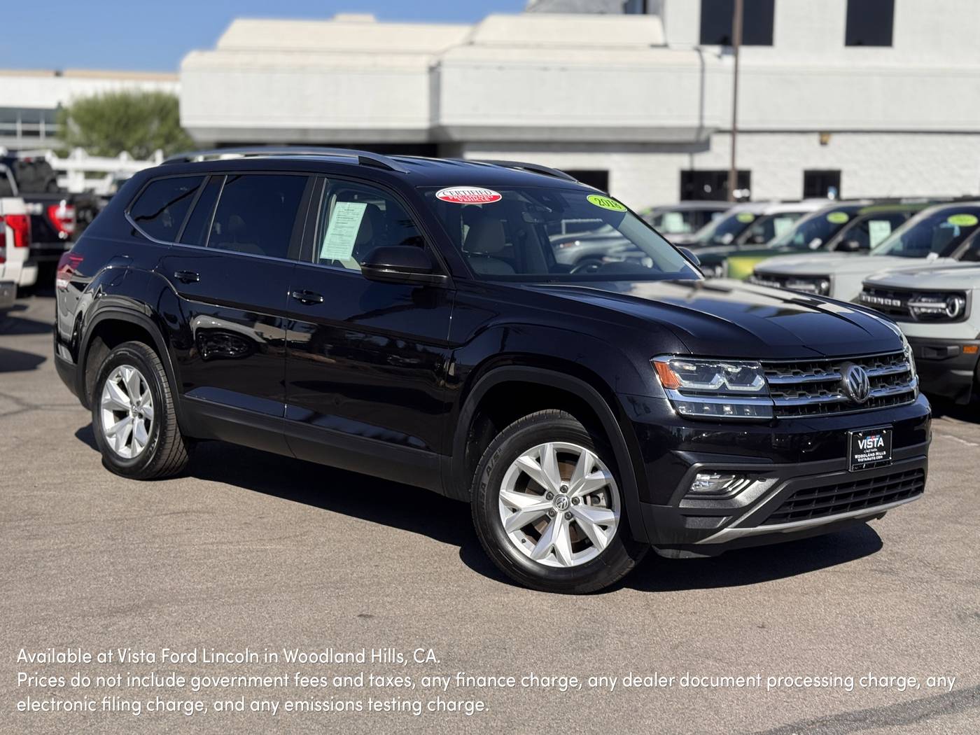 2018 Volkswagen Atlas SE — SUV — 82,472 mi — Woodland Hills, CA