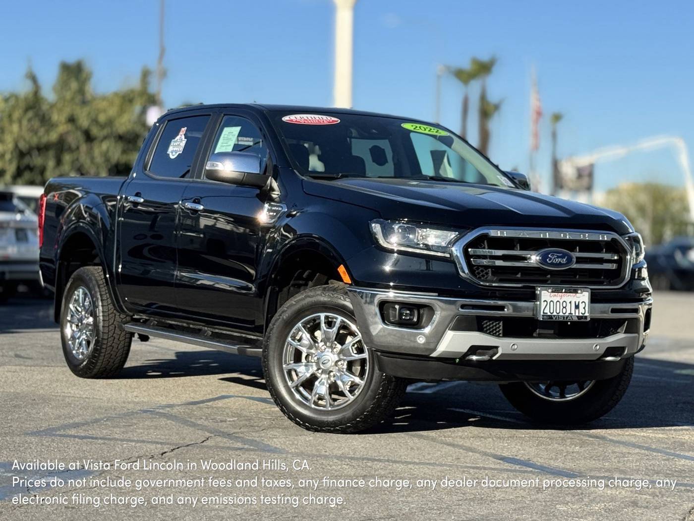 2022 Ford Ranger Lariat — Pickup Truck — 43,964 mi — Woodland Hills, CA