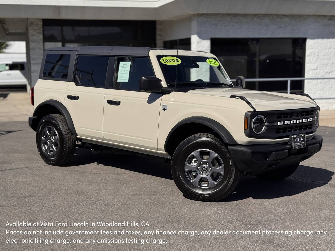 2025 Ford Bronco Big Bend — SUV — 3,162 mi — Woodland Hills, CA