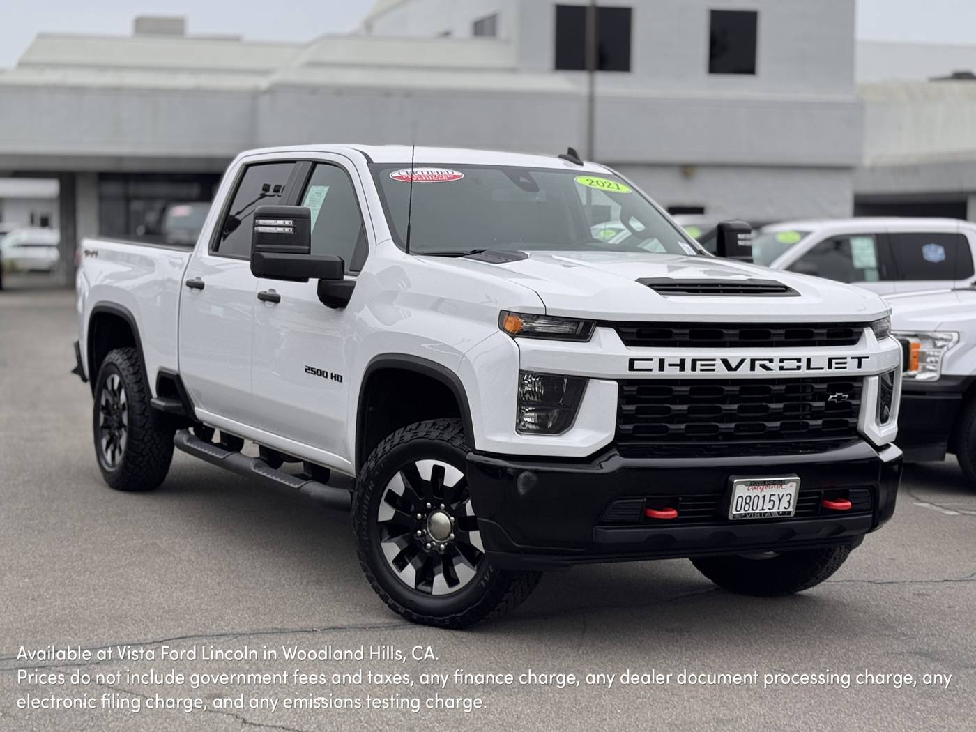2021 Chevrolet Silverado 2500HD Custom — Pickup Truck — 47,419 mi — Woodland Hills, CA